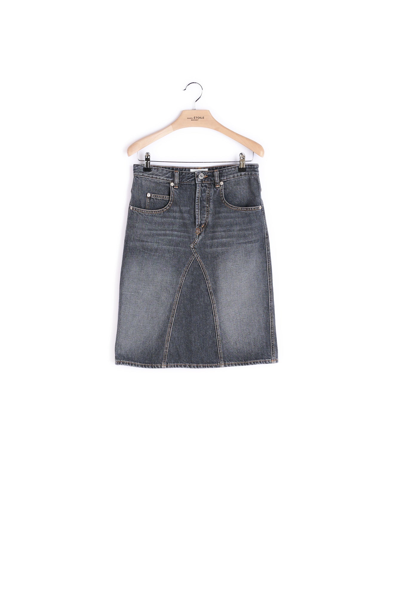 Jupe Jean coton - 36 Faume - seconde main