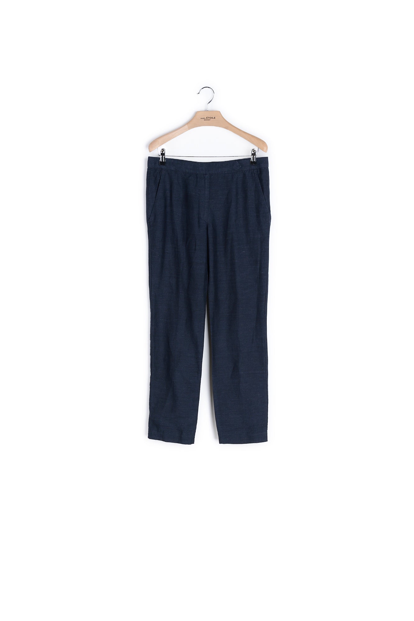 Pantalon Lin et Coton - 38 Faume - seconde main