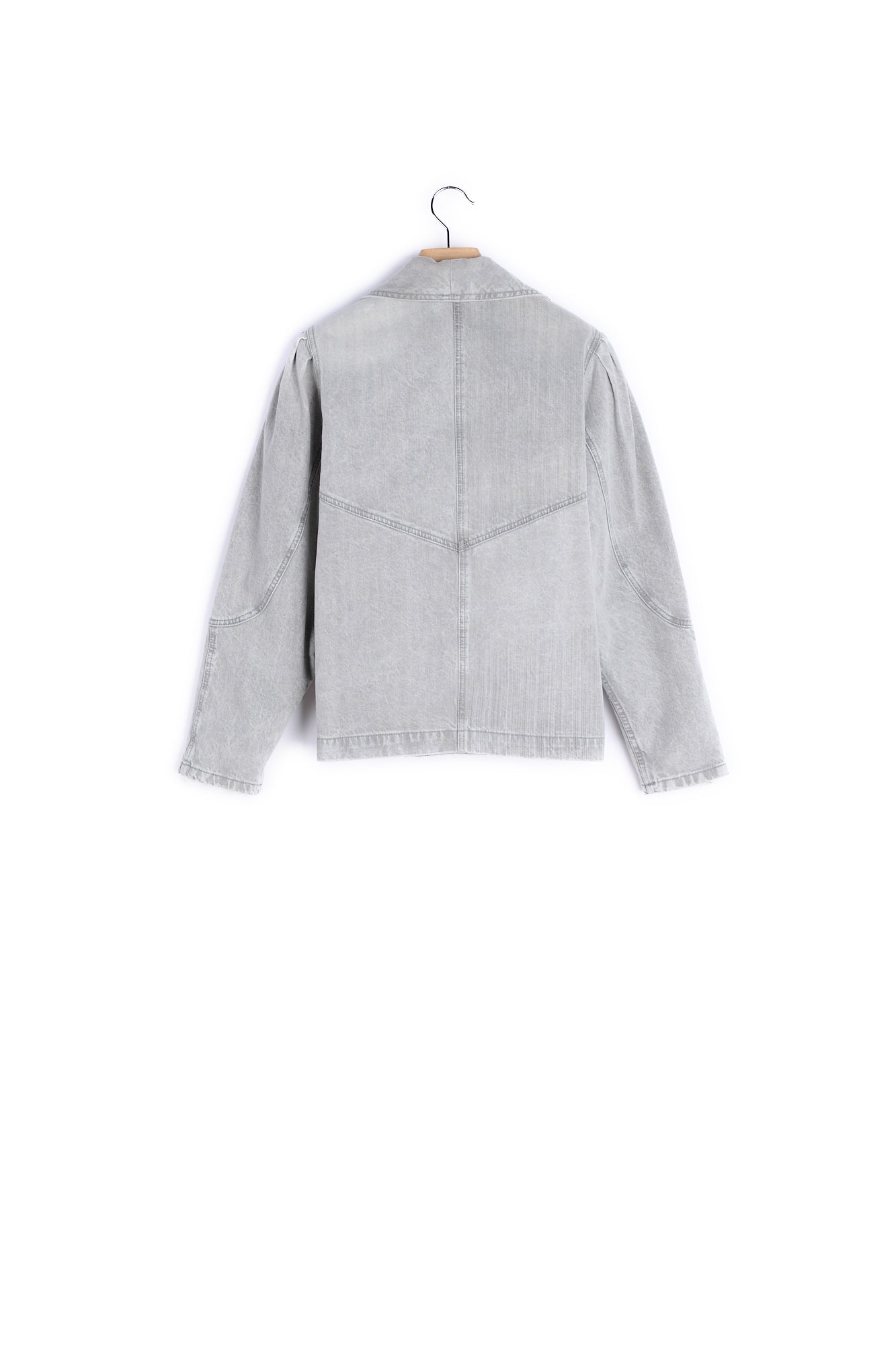 Veste Denim manches longues coton - 40 Faume - seconde main