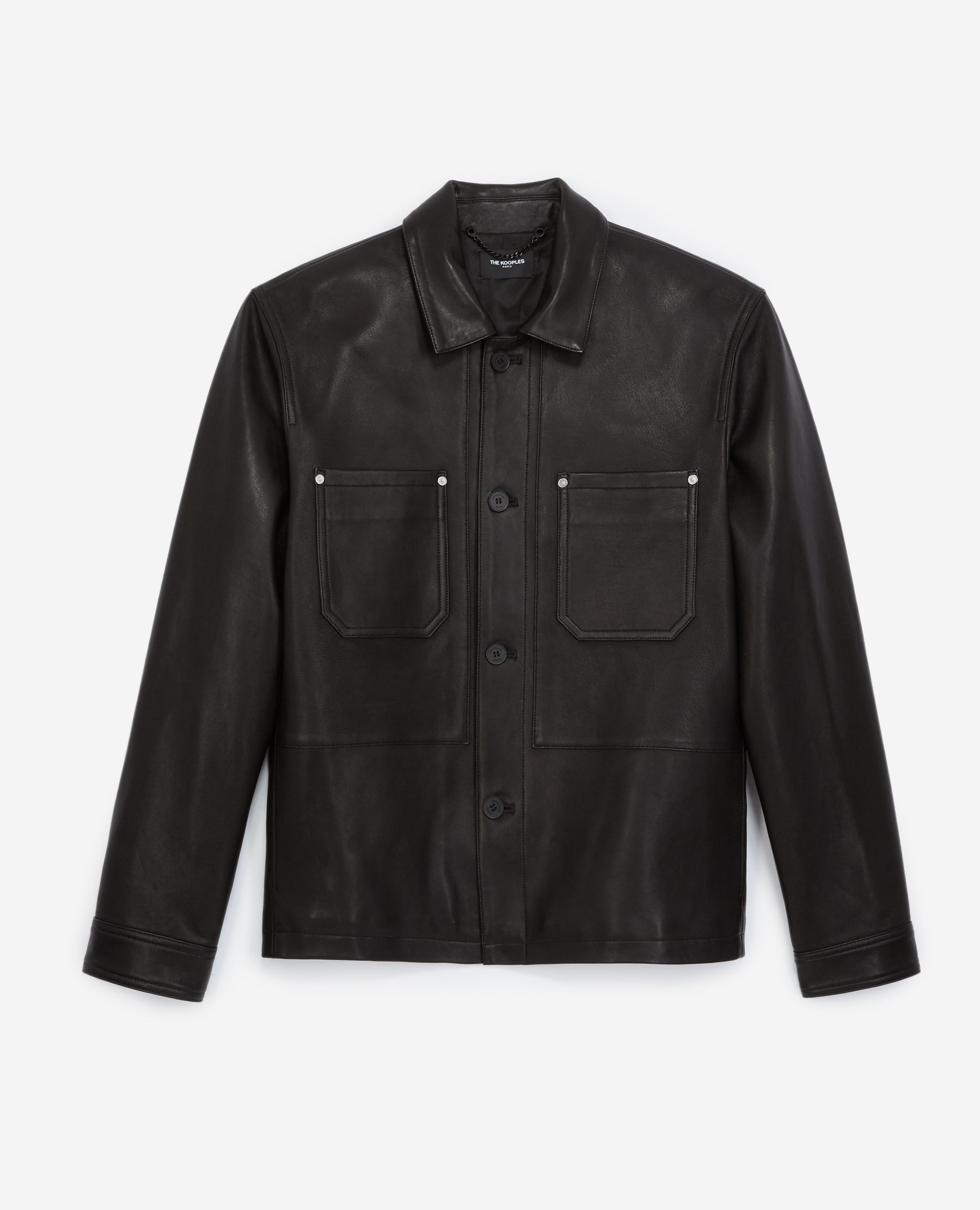 Veste en Cuir d'Agneau Faume - seconde main