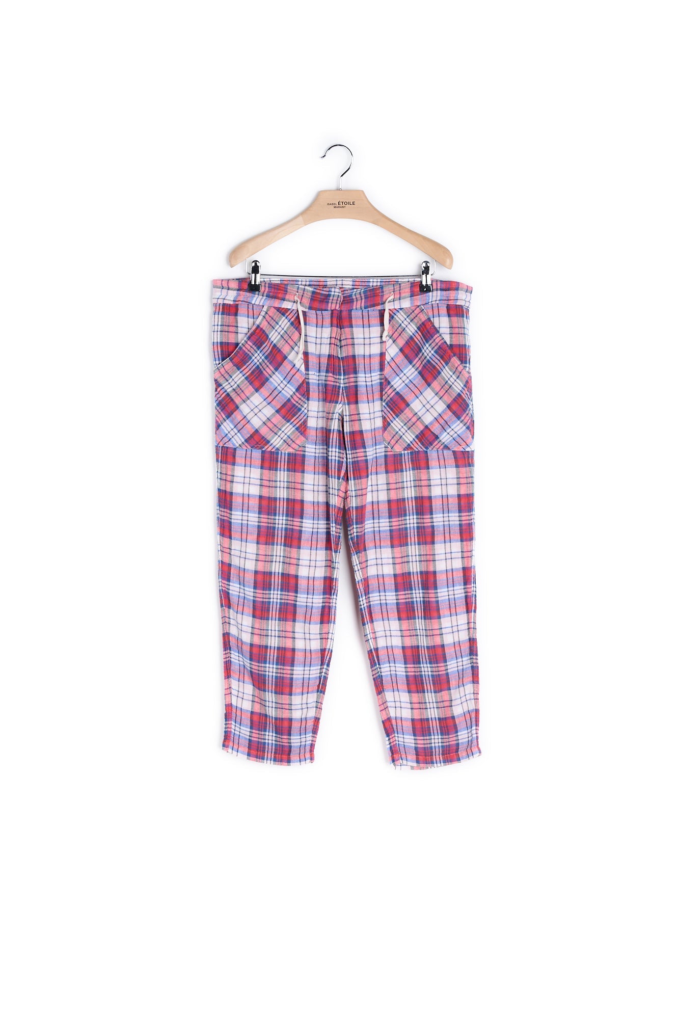 Pantalon Coton Imprimé - 38 Faume - seconde main