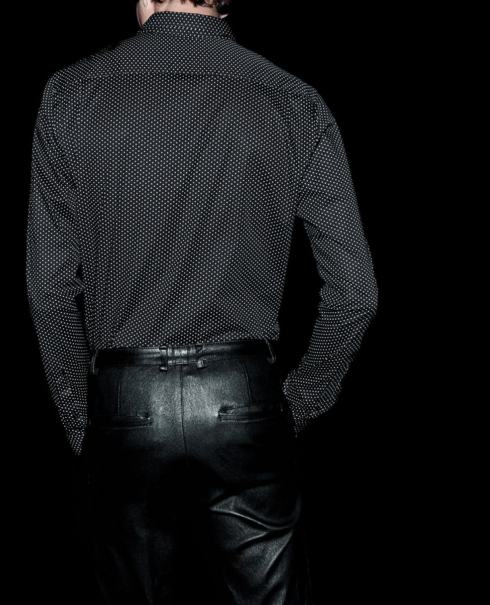 Chemise Noire Faume - seconde main
