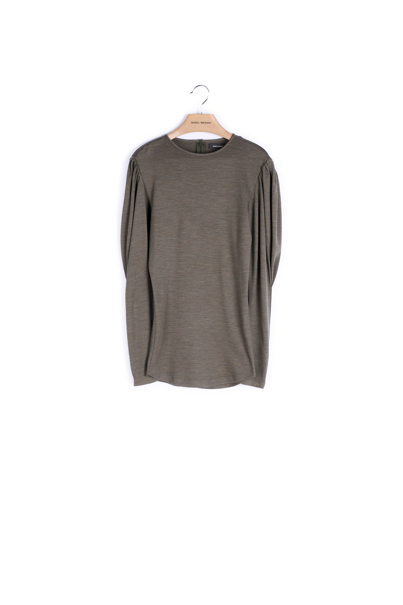 Haut manches longues Laine Vierge - 38 Faume - seconde main