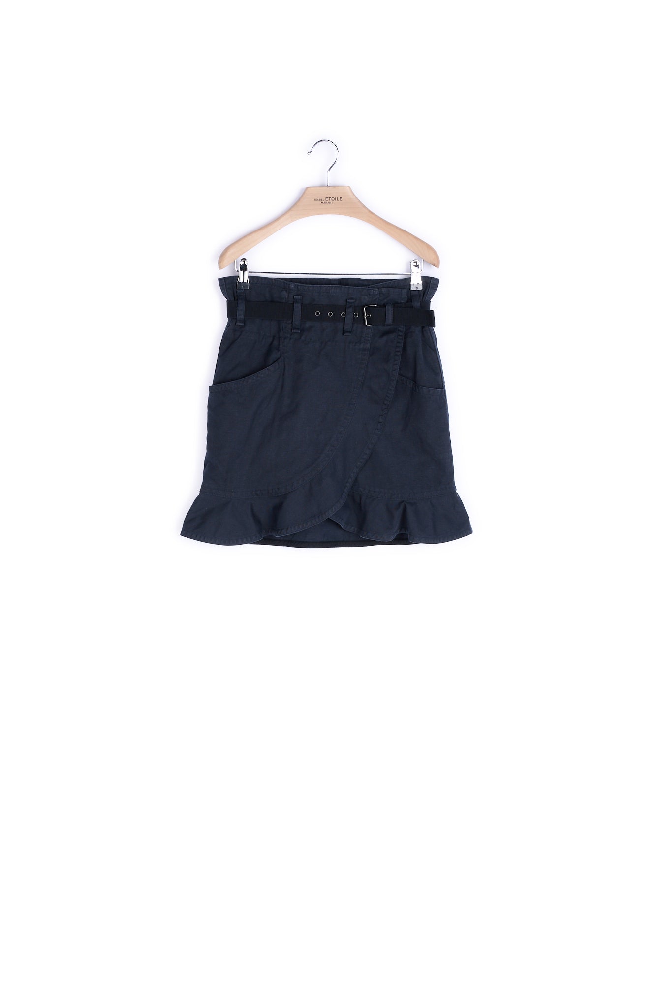 Jupe Courte Coton et Lin - 38 Faume - seconde main