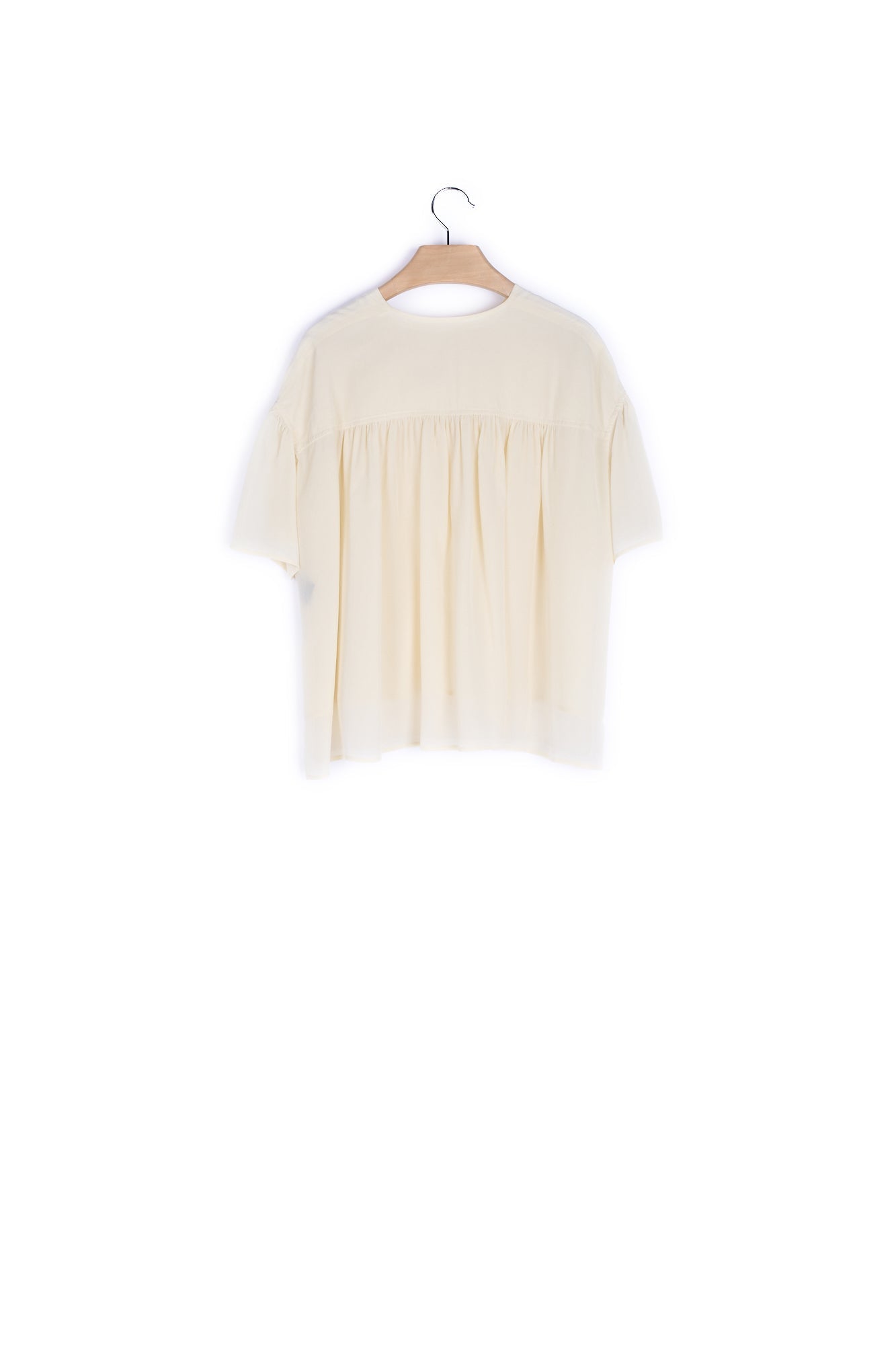 Haut fluide à manches courtes - 36 Faume - seconde main