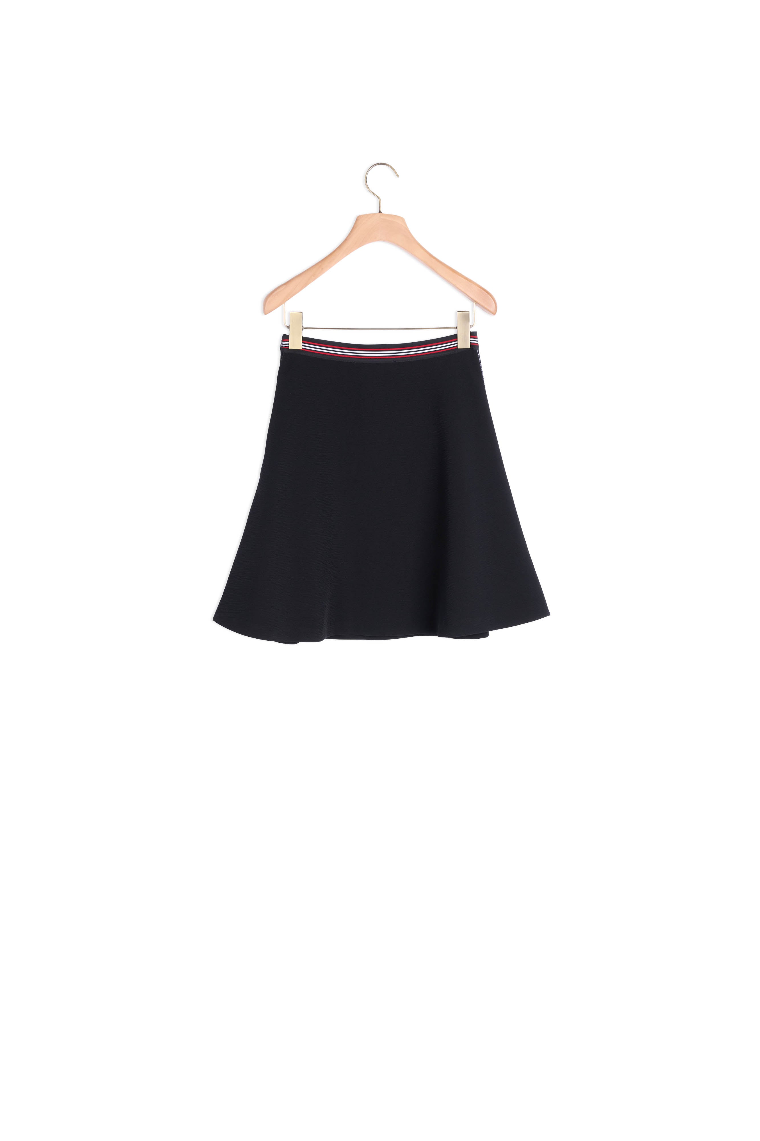 Jupe patineuse avec taille colorée Faume - seconde main