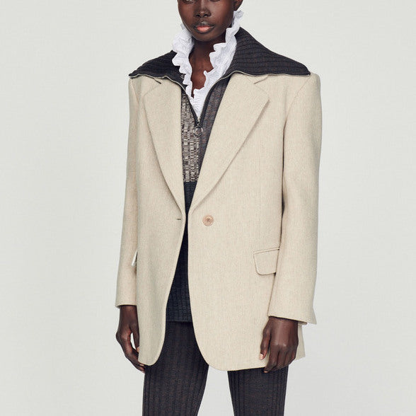 Veste de tailleur oversized Faume - seconde main