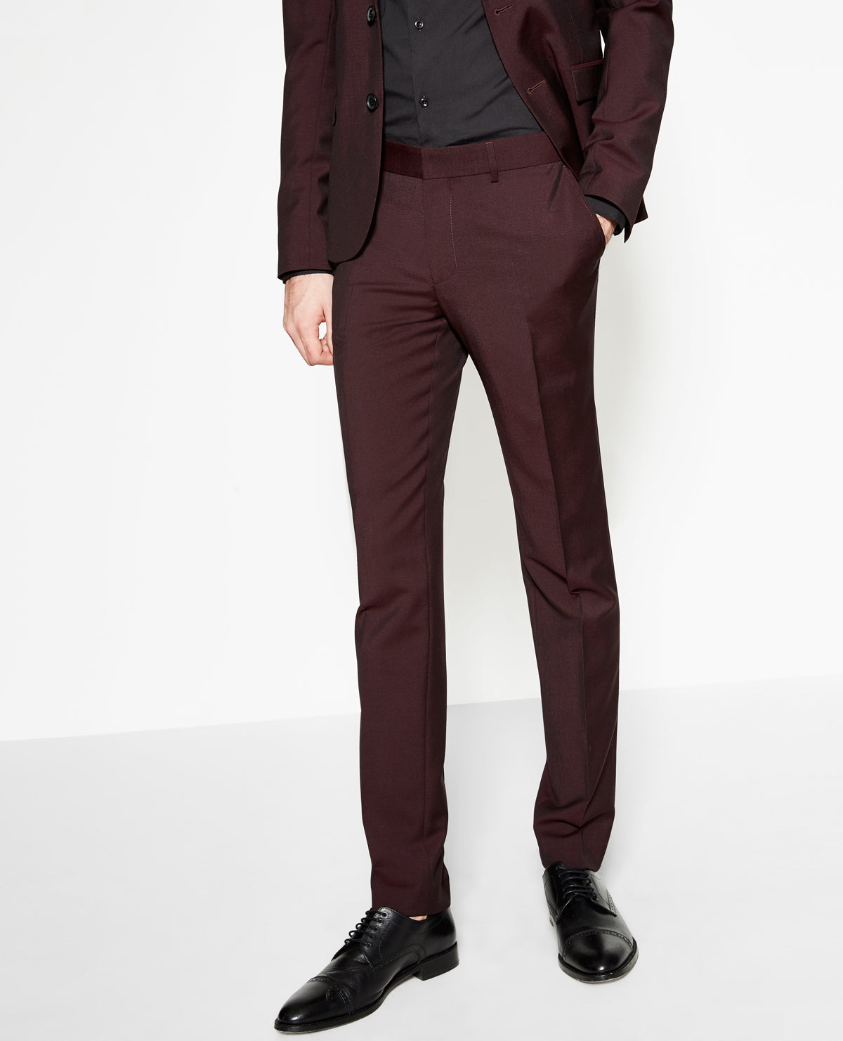 Pantalon en Laine Faume - seconde main