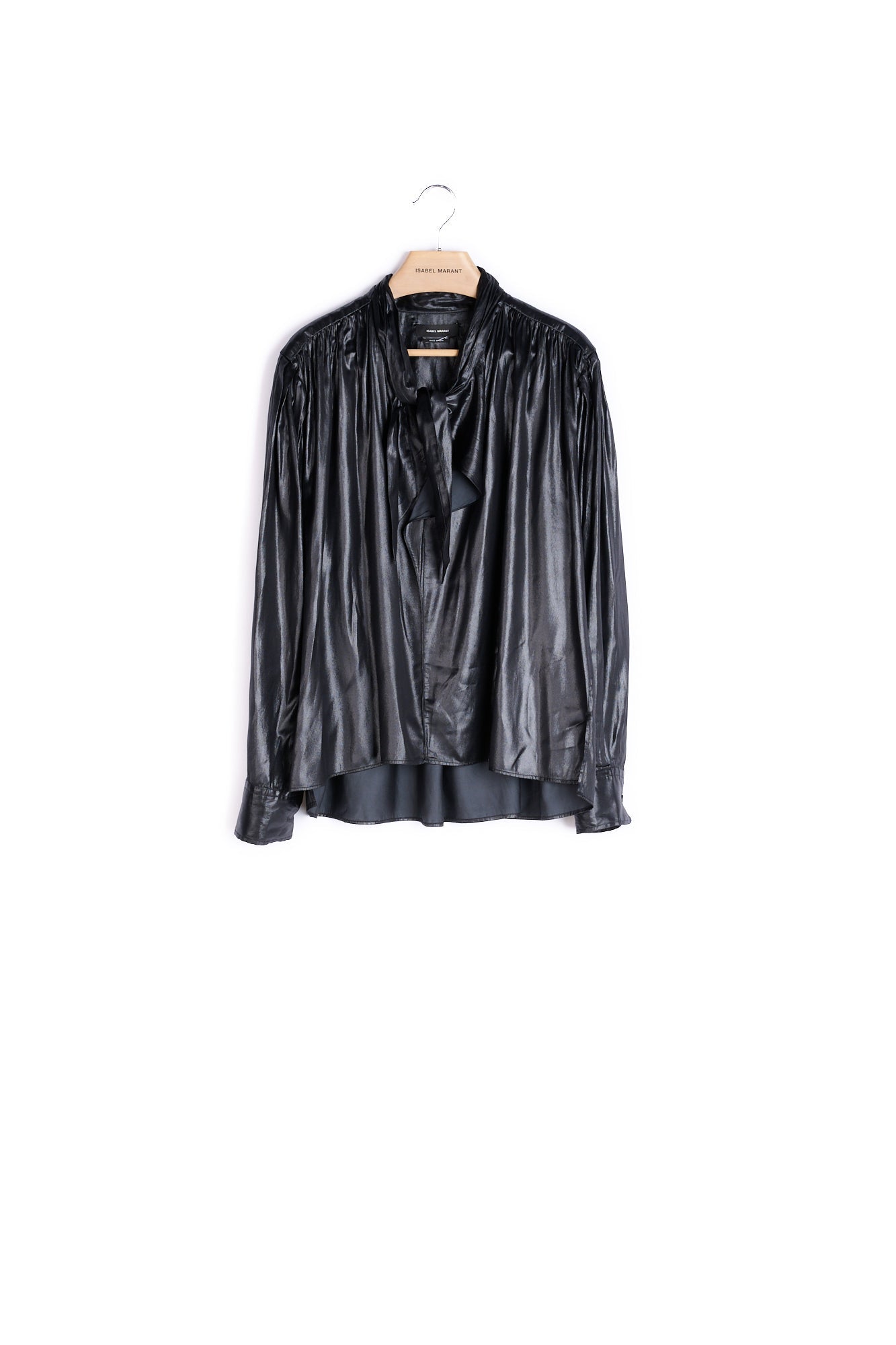 Chemise Lavalliere Manches Longues - 40 Faume - seconde main