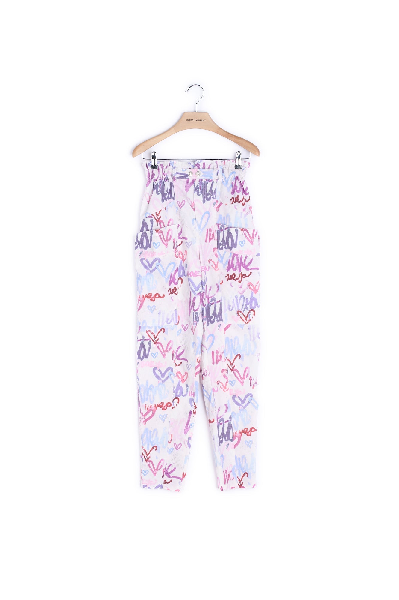 Pantalon Lin et Coton - 34 Faume - seconde main