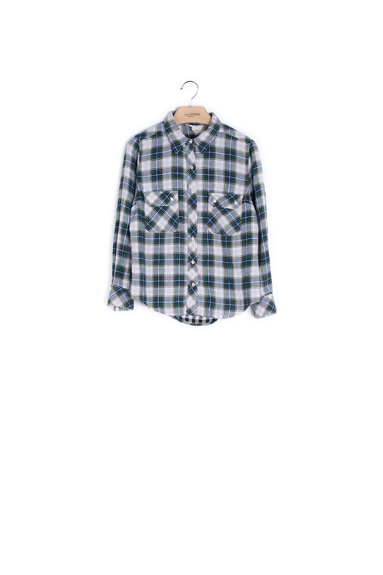 Chemise Carreaux Coton - 40 Faume - seconde main