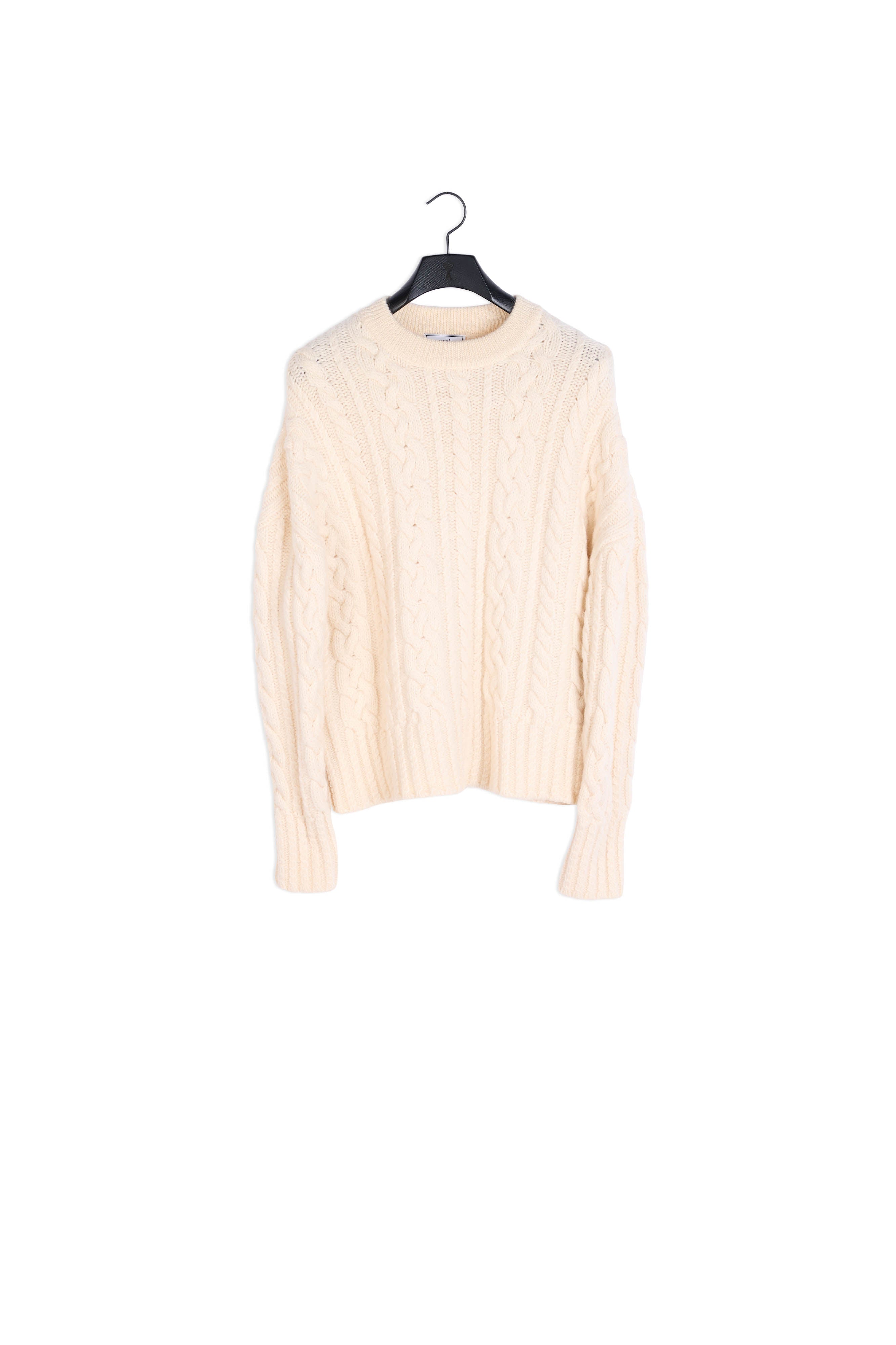 Pull Oversize Torsades Faume - seconde main