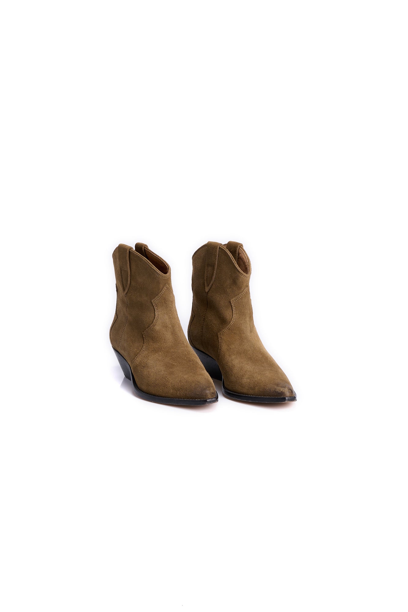 Bottines cuir - 37 Faume - seconde main