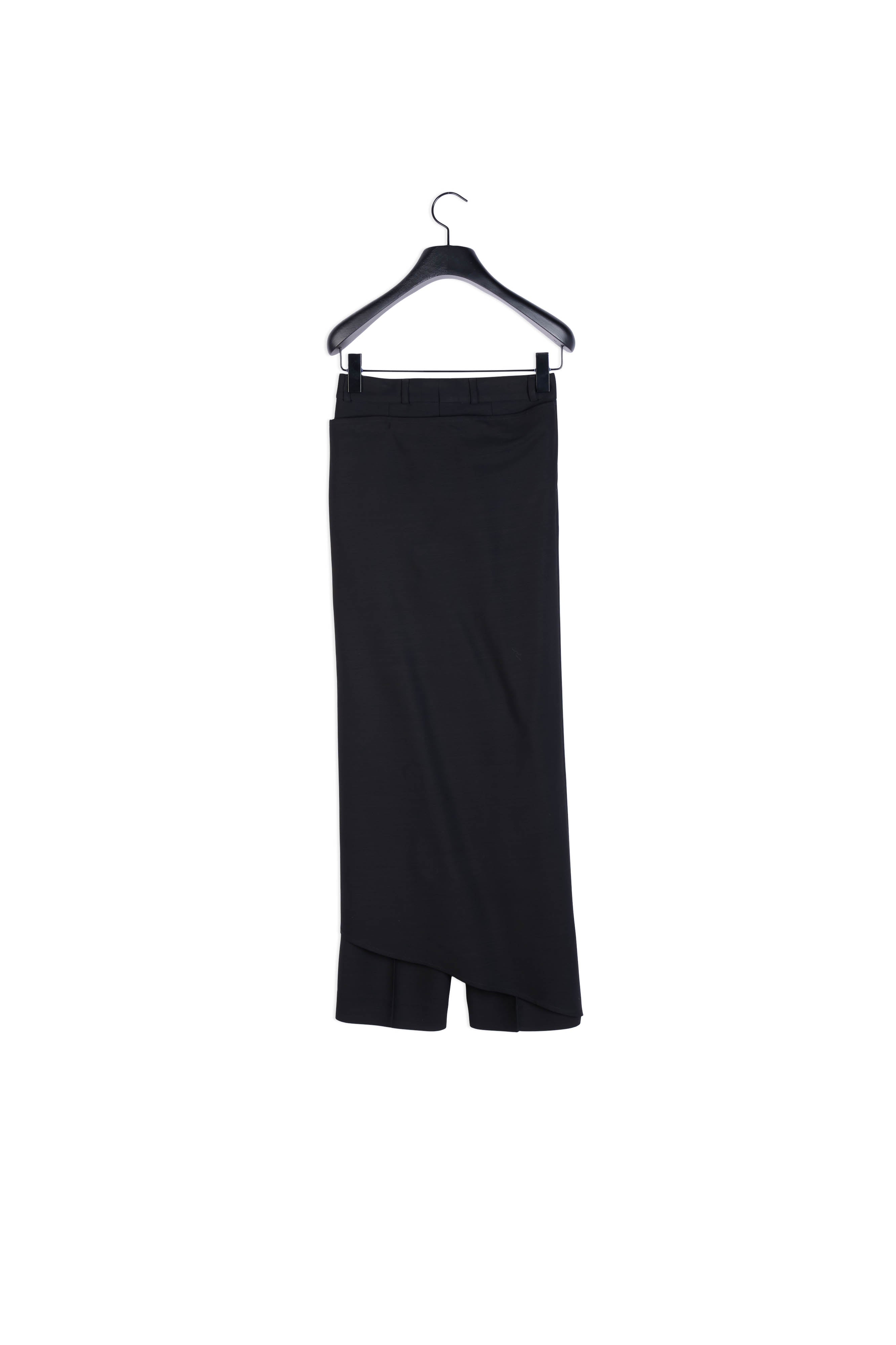 Pantalon Large Avec Volant Sur Le Côté Faume - seconde main