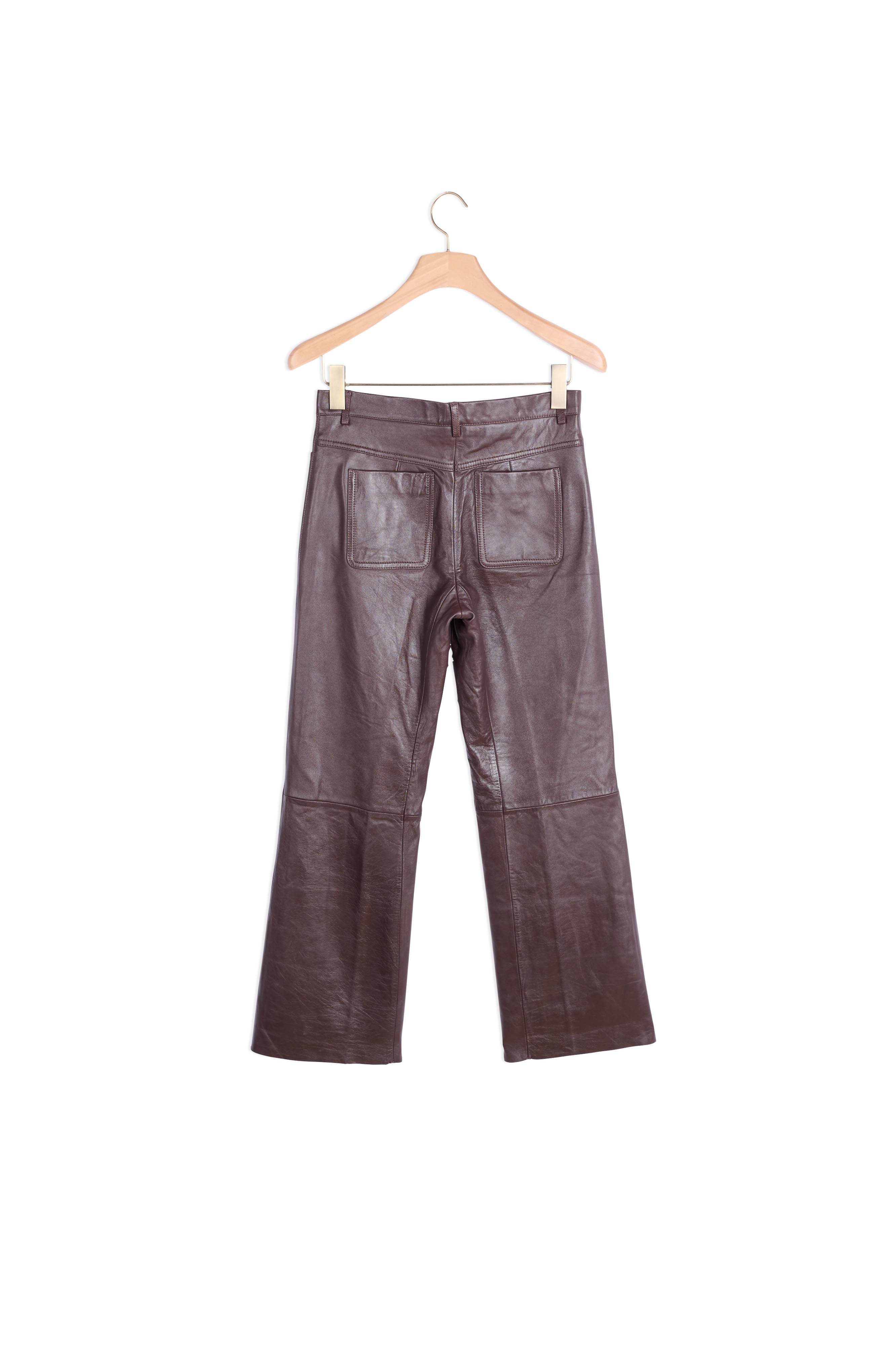 Pantalon en cuir Faume - seconde main