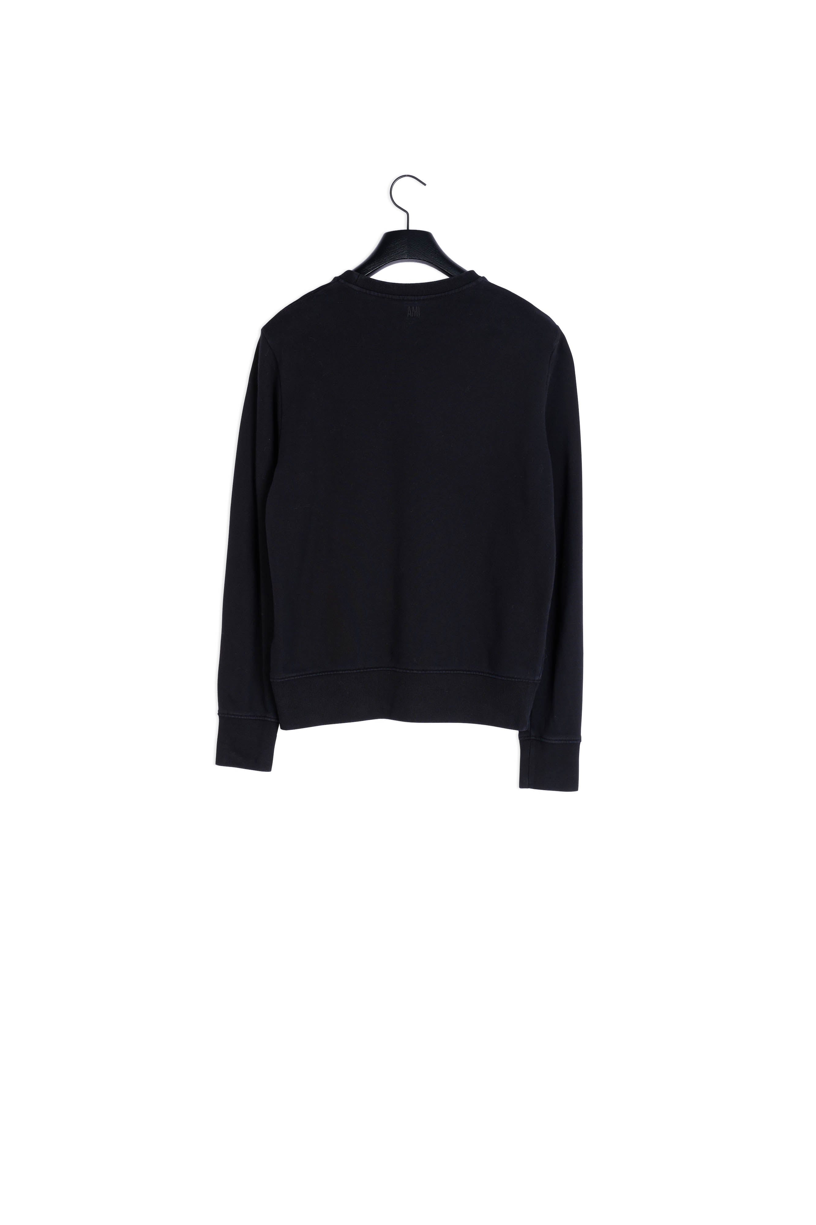 Sweatshirt Col Rond Oversize Imprime Loups Faume - seconde main
