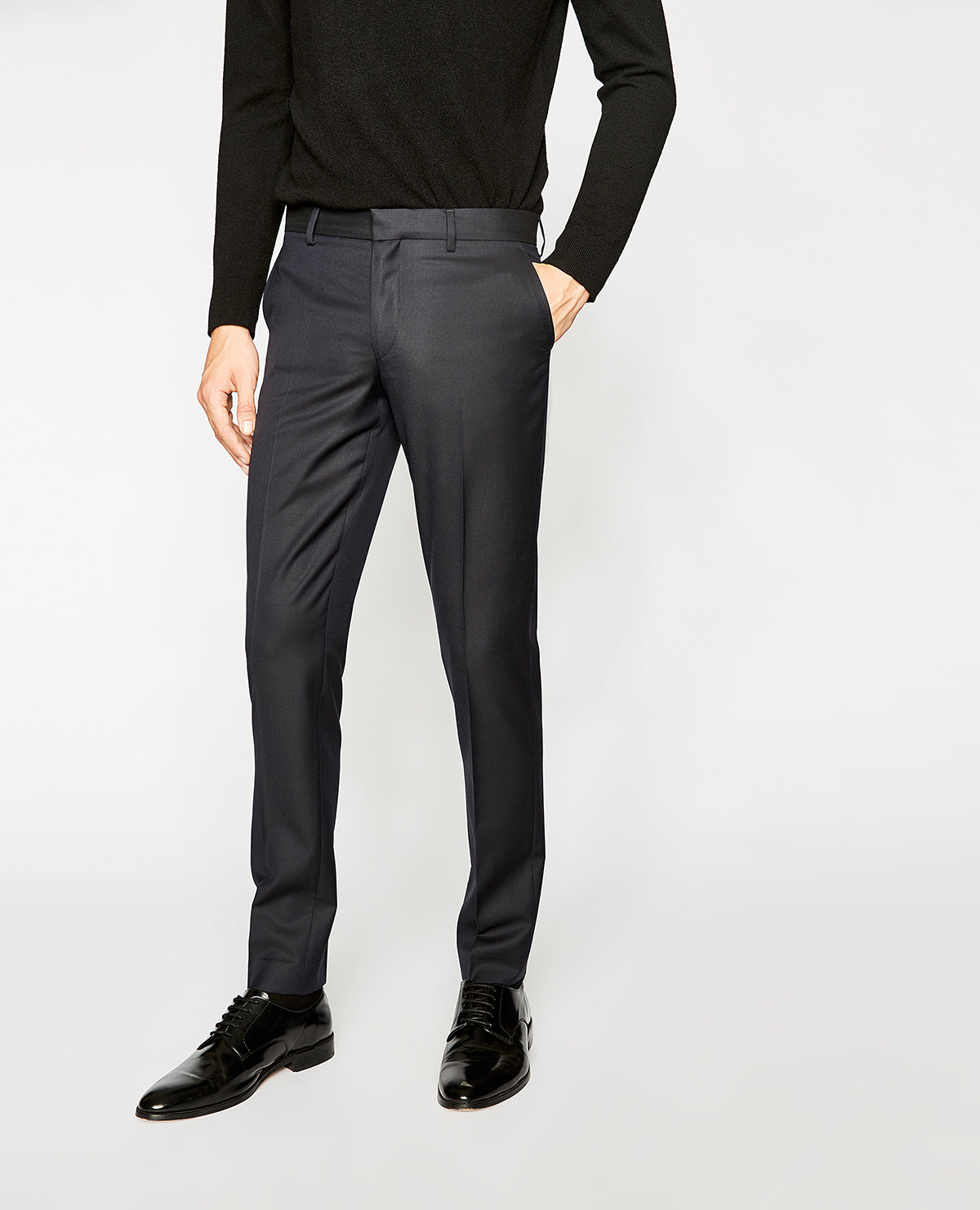 Pantalon en Laine Faume - seconde main