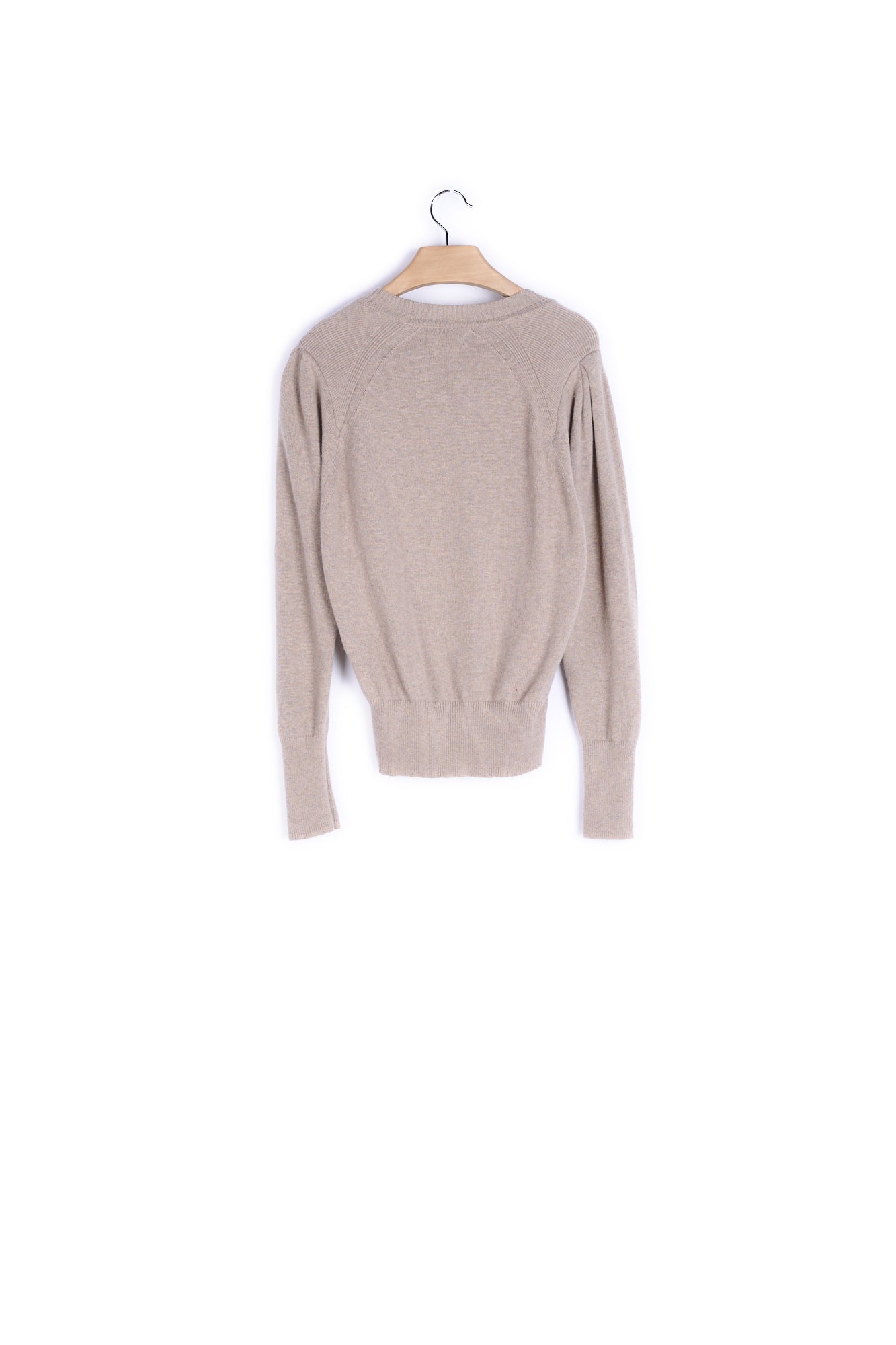 Pull col rond manches longues Coton et Laine - 36 Faume - seconde main