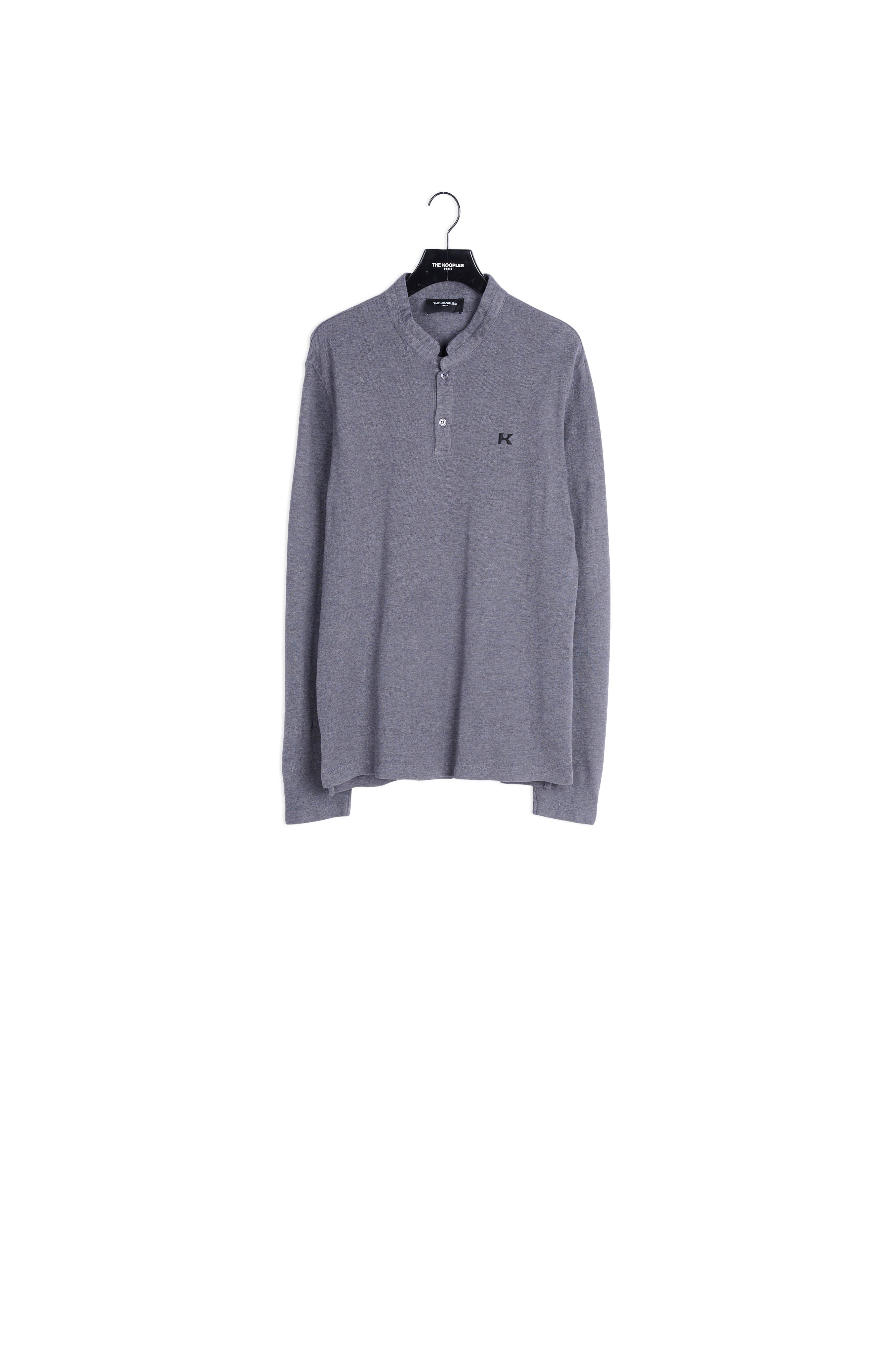 Pull gris en coton Faume - seconde main