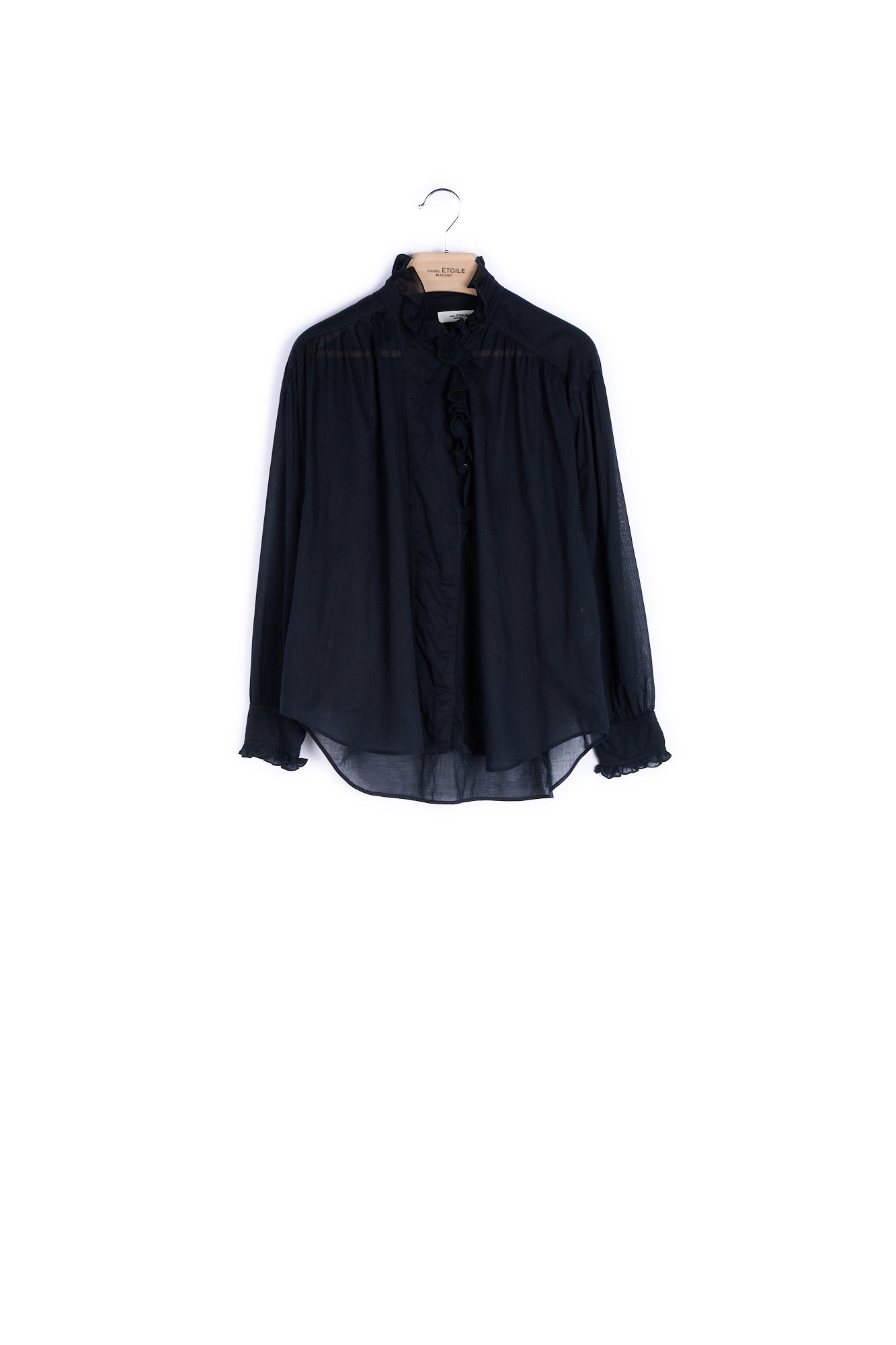 Haut froufrous manches longues - 34 Faume - seconde main