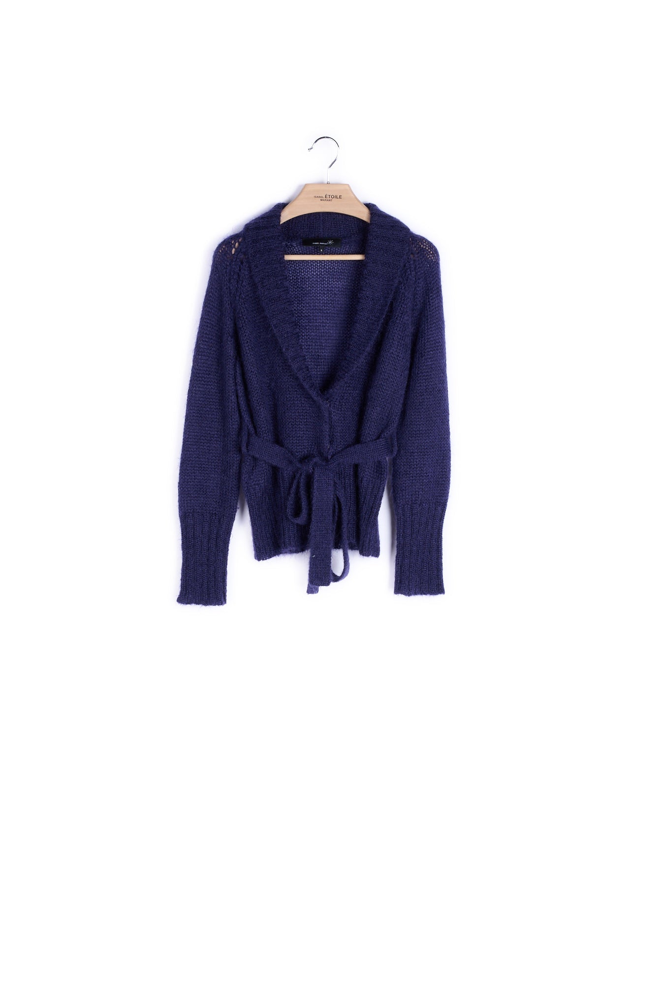 Cardigan manches longues mohair - 38 Faume - seconde main